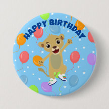 Little Lion Button
