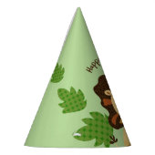 Little Lion Custom Name Birthday Party Feesthoedjes (Links)