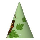 Little Lion Custom Name Birthday Party Feesthoedjes (Rechts)