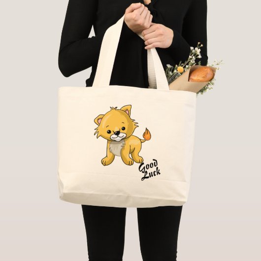 Little Lion Grote Tote Bag (Voorkant (product))