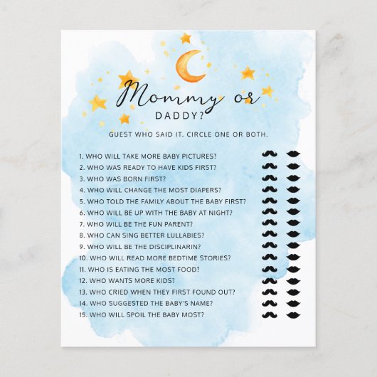 Little Lion is een Baby shower van mama of papa (Voorkant)