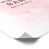 Little Lion is een Girl Waterverf Mam-osa Bar Poster (Hoek)