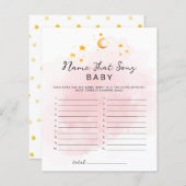 Little Lion is een Girl Waterverf Name that Song (Voorkant / Achterkant)