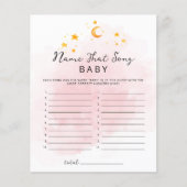 Little Lion is een Girl Waterverf Name that Song (Voorkant)