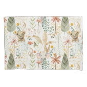 Little Lion King Safari Oerwoud Boy Baby Nursery Kussensloop (Voorkant-Links)