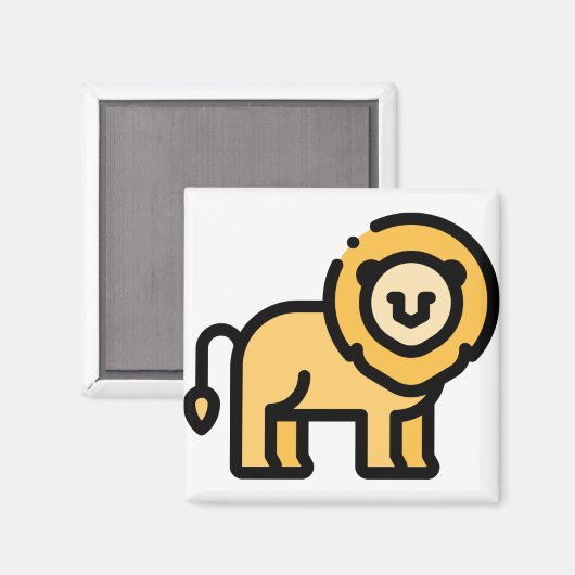 Little Lion Magneet (Voorkant / Achterkant)
