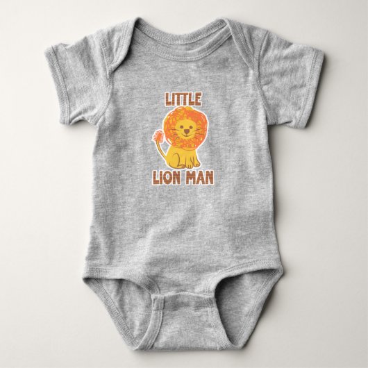 Little Lion Man romper (Voorkant)