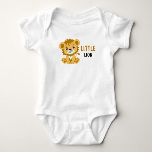 Little Lion Safari Baby Romper (Voorkant)