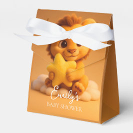 Little Lion & Star - Baby Shower Favor Box Bedankdoosjes