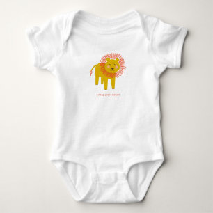 Little Lions Schattige Baby Bodysuit met aangepast