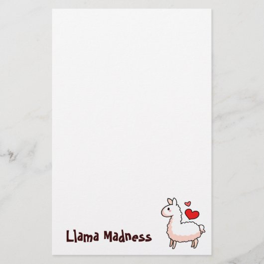 Little Llama Briefpapier (Voorkant)