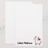 Little Llama Briefpapier (Voorkant / Achterkant)