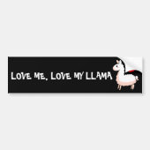 Little Llama Bumpersticker (Voorkant)