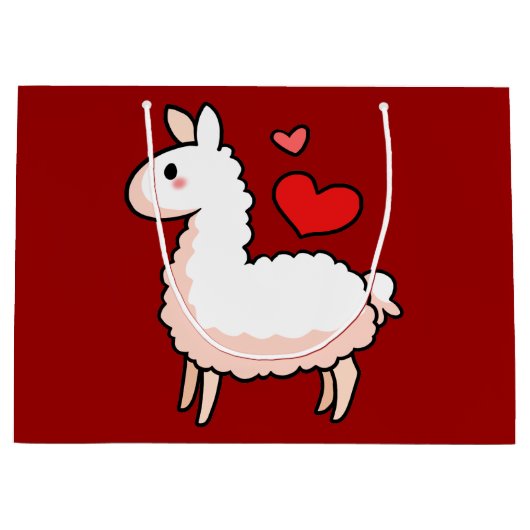 Little Llama Groot Cadeauzakje (Voorkant)