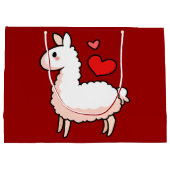 Little Llama Groot Cadeauzakje (Achterkant)