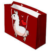 Little Llama Groot Cadeauzakje (Achterkant Gekanteld)