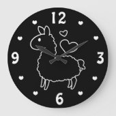 Little Llama Grote Klok (Voorkant)