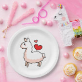 Little Llama Papieren Bordje (Feest)