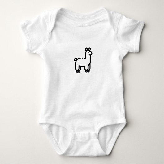 Little Llama Romper (Voorkant)