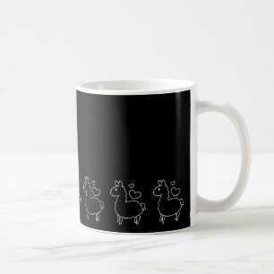 Little Llama Silhouette Koffiemok