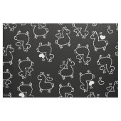 Little Llama Silhouette Madness Stof (Fat Quarter)