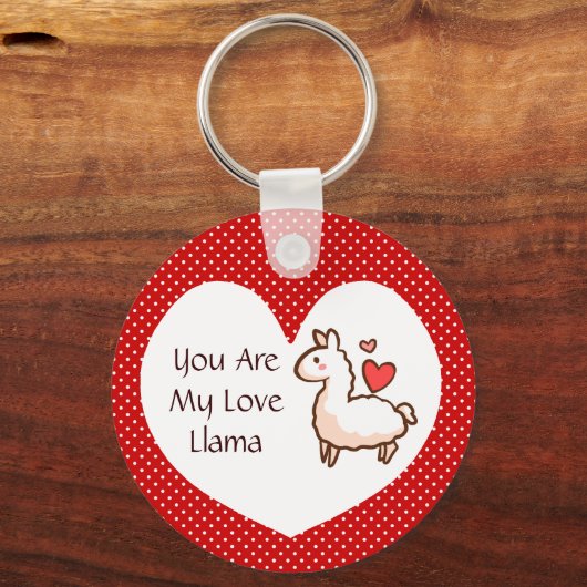 Little Llama Sleutelhanger (Voorkant)