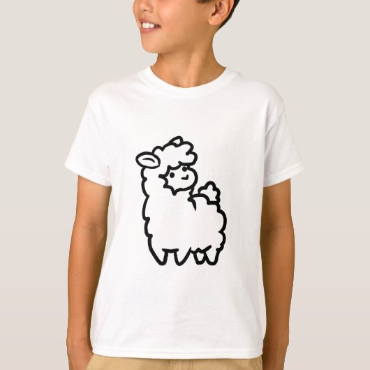 Little Llama T-shirt (Voorkant)