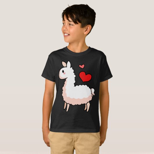 Little Llama T-shirt (Voorkant volledig)