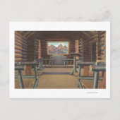 Little Log Church in het Uitzicht Snake River Briefkaart (Voorkant)