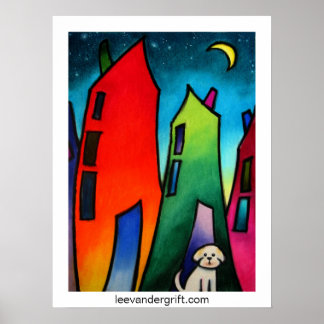 Little Lost dog.09 smlrjpg, leevandergrift.com Poster