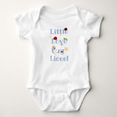 Little love bug - baby name romper (Voorkant)