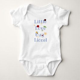 Little love bug - baby name romper