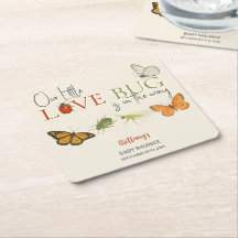 Little Love Bug Baby shower Butterfly