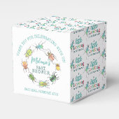 Little Love Bug Baby shower Favor Box Bedankdoosjes (Voorkant Zijde)