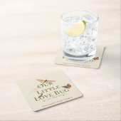 Little Love Bug Baby shower Gender Neutral Kartonnen Onderzetters (Insitu)