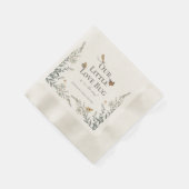 Little Love Bug Baby shower Gender Neutral Servet (Hoek)