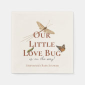 Little Love Bug Baby shower Gender Neutral Servet (Voorkant)