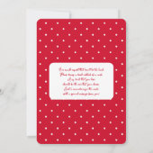 Little Love Bug Baby Shower Kaart (Achterkant)