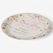 Little Love Bug Baby Shower Papieren Bordje (Gekanteld)