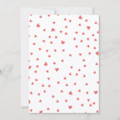 Little Love Bug Baby Shower Uitnodiging (Achterkant)