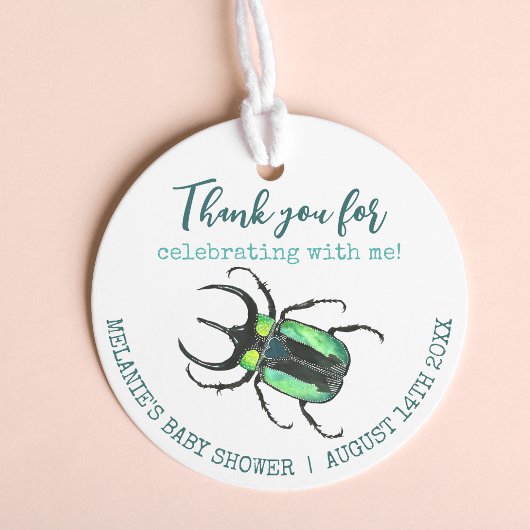 Little Love Bug Bedankt Baby shower Favor Bedankjes Labels
