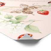 Little Love Bug Boho Baby Shower Welcome Poster (Hoek)