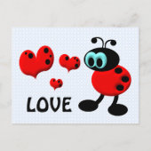 Little Love Bug Briefkaart (Voorkant)