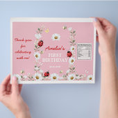 Little Love Bug Daisy Verjaardag Chipzak Verpakkin Flyer (Hand)