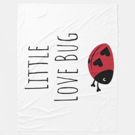 Little Love Bug - Fleece Deken