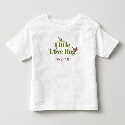 Little Love Bug Illustratie Kinder Shirts (Voorkant)