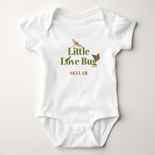 Little Love Bug  Illustratie Romper (Voorkant)