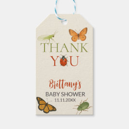 Little Love Bug Insects Baby shower Cadeaulabel