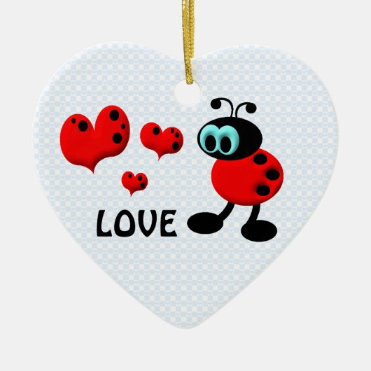 Little Love Bug Keepomwille Ornament (Voorkant)
