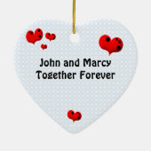 Little Love Bug Keepomwille Ornament (Achterkant)